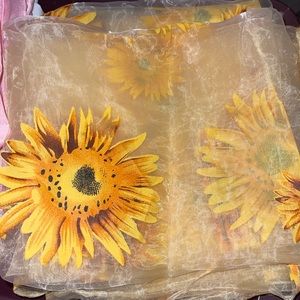 Pink Curtains, White Curtains, and Sunflower Curtains